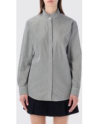 A.P.C. - Striped Organic Cotton Shirt - Lyst