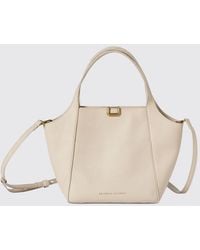 Brunello Cucinelli - Sartorial Grained Leather Mini Handbag With Shoulder Strap - Lyst