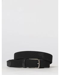 Paul & Shark - Paul &Amp Shark Stretch Braided Viscose Belt - Lyst