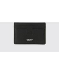 Tom Ford - Hammered Leather Card Holder - Lyst
