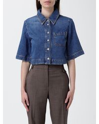 Liu Jo - Cotton Denim Shirt - Lyst