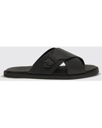 Fendi - Sandali Ff Squared - Lyst
