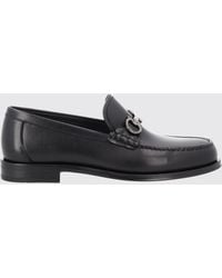 Ferragamo - Calfskin Leather Penny Loafers With Gancini Horsebit - Lyst