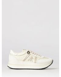 Premiata - Bethcoin Suede And Mesh Sneakers - Lyst