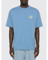 Drole de Monsieur - Cotton Crew-Neck T-Shirt - Lyst