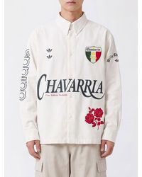 adidas Originals - X Willy Chavarria Relaxed Fit Cotton Poplin Shirt - Lyst