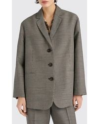 Momoní - Momon&Igrave Relaxed Fit Tartan Blazer - Lyst
