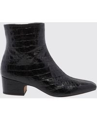Chie Mihara - Cumiya Crocodile-Effect Leather Ankle Boots - Lyst