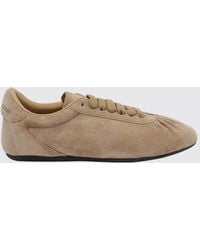 Dolce & Gabbana - Dolce &Amp Gabbana Suede Low-Top Sneakers With Embossed Logo - Lyst