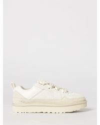 UGG - Lo Lowmel Suede And Mesh Sneakers - Lyst
