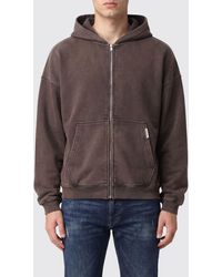 Represent - Sweat À Capuche Zippé En Coton Avec Poche Kangourou Et Logo - Lyst