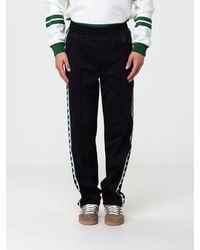 Drole de Monsieur - Cotton-Blend Jogging Trousers With Side Bands - Lyst