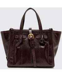 Gianni Chiarini - Miss Marcella Mini Leather Handbag With Shoulder Strap - Lyst