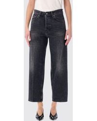 Haikure - Cropped Fit Cotton Jeans - Lyst