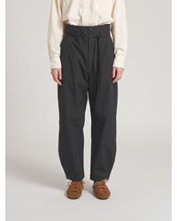 Barena - Wide Leg Cotton Stretch Pants - Lyst