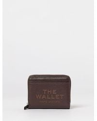 Marc Jacobs - The Mini Compact Grained Leather Wallet - Lyst
