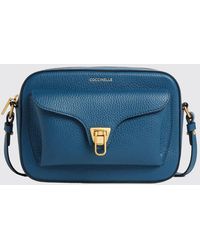 Coccinelle - Beat Mini Hammered Leather Bag - Lyst