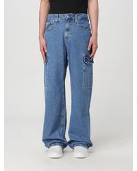 Ck Jeans - Jeans cargo in denim - Lyst