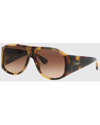 Chloé - Chlo&Eacute Piloten-Sonnenbrille Mit Rechteckigem Gestell - Lyst