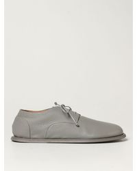 Marsèll Guardella Derby Shoes In Dry Milled Leather - Grey