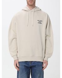 Drole de Monsieur - Cotton Hoodie With Logo - Lyst