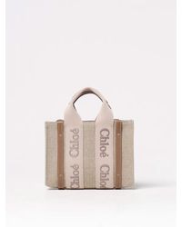 Chloé - Borsa Woody Mini - Lyst