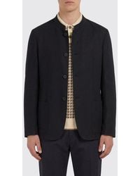 Giorgio Armani - Wool Single Breasted Blazer - Lyst