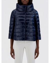 Herno - Sofia Short Ultra-Light Nylon Down Jacket With High Neck - Lyst