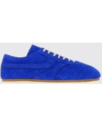 Dries Van Noten - Suede Calf Leather Low-Top Sneakers With Round Toe - Lyst