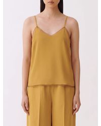 Fabiana Filippi - Silk Blend Basic Top - Lyst