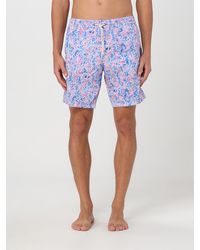 Kampos - Patterned Nylon Swim Shorts - Lyst