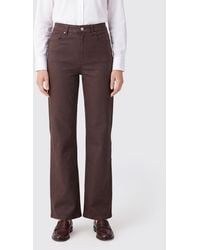 PAIGE - Anessa High-Waisted Wide Leg Trousers - Lyst