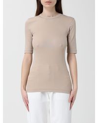 Brunello Cucinelli - Cotton T-Shirt With Nickel-Free Monile - Lyst
