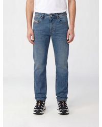 DIESEL - Vaqueros Rectos 1985 Larkee De Denim Elástico De Tiro Medio Con Cinco Bolsillos - Lyst