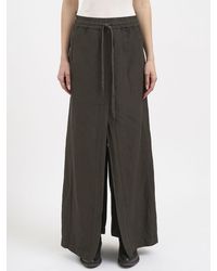 Andrea Ya'aqov - Linen And Cotton Skirt - Lyst