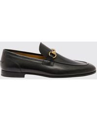Gucci - Smooth Calfskin Loafers With Horsebit Detail And Leather Sole - Lyst