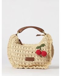 Twinset - Crochet Raffia Bag - Lyst