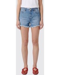 Michael Kors - Cotton Denim Shorts - Lyst