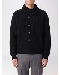 Dries Van Noten - Shawl Collar Merino Wool Cardigan - Lyst