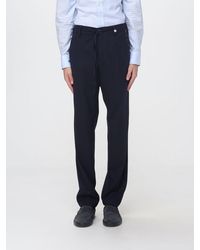 Myths - Wool Trousers With Drawstring Waist And Slash Pockets - Lyst