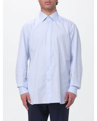 ZEGNA - Classic Stretch Poplin Shirt - Lyst