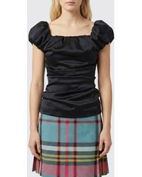 Vivienne Westwood - Ginnie Draped Polyester Top - Lyst