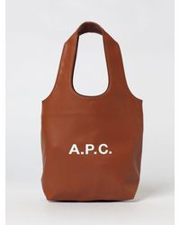 A.P.C. - Ninon Small Tote Shoulder Bag - Lyst