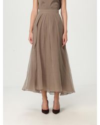 Brunello Cucinelli - Skirt - Lyst