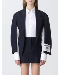 Erika Cavallini Semi Couture Jacket - Blue