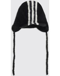 Y-3 - Striped Polyamide Baseball Cap With Rigid Visor And Logo - Lyst
