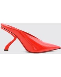 Ferragamo - Itaca Patent Leather Mules - Lyst