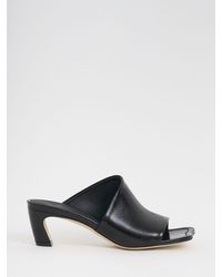Poeve - Leather Mules - Lyst