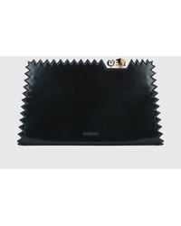 Jacquemus - Le Salon Leather Clutch With Textured Edges - Lyst
