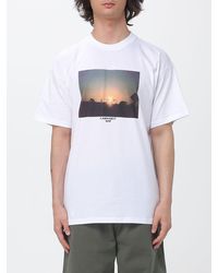 Carhartt - Graphic Print Organic Cotton T-Shirt With Contrast Logo - Lyst